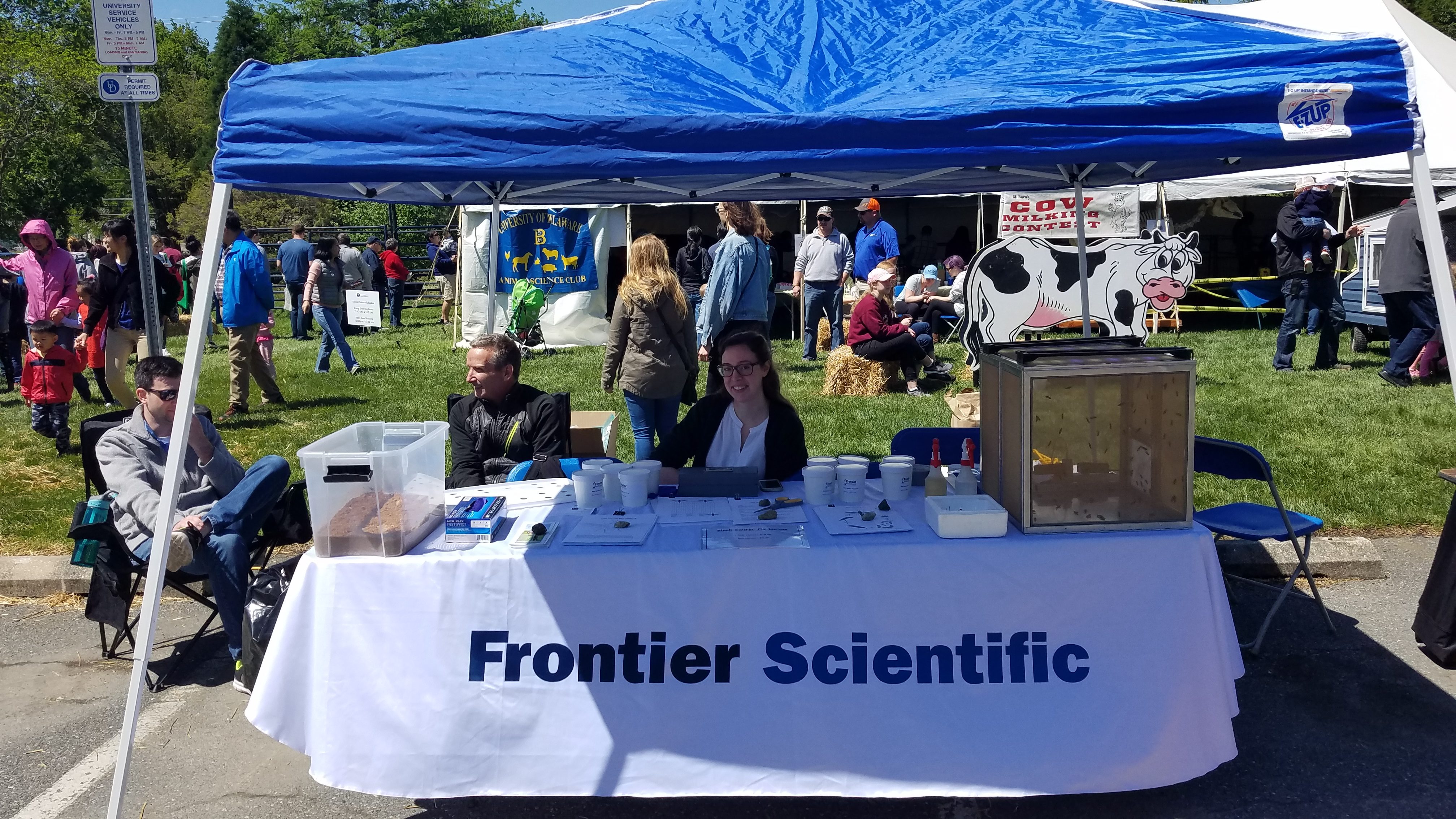 Frontier Scientific at the University of Delaware's AG Day 2019